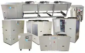 Legacy Chillers, Inc. Product Lineup, Process Chillers, Air-Cooled Chillers, Water-Cooled Chillers